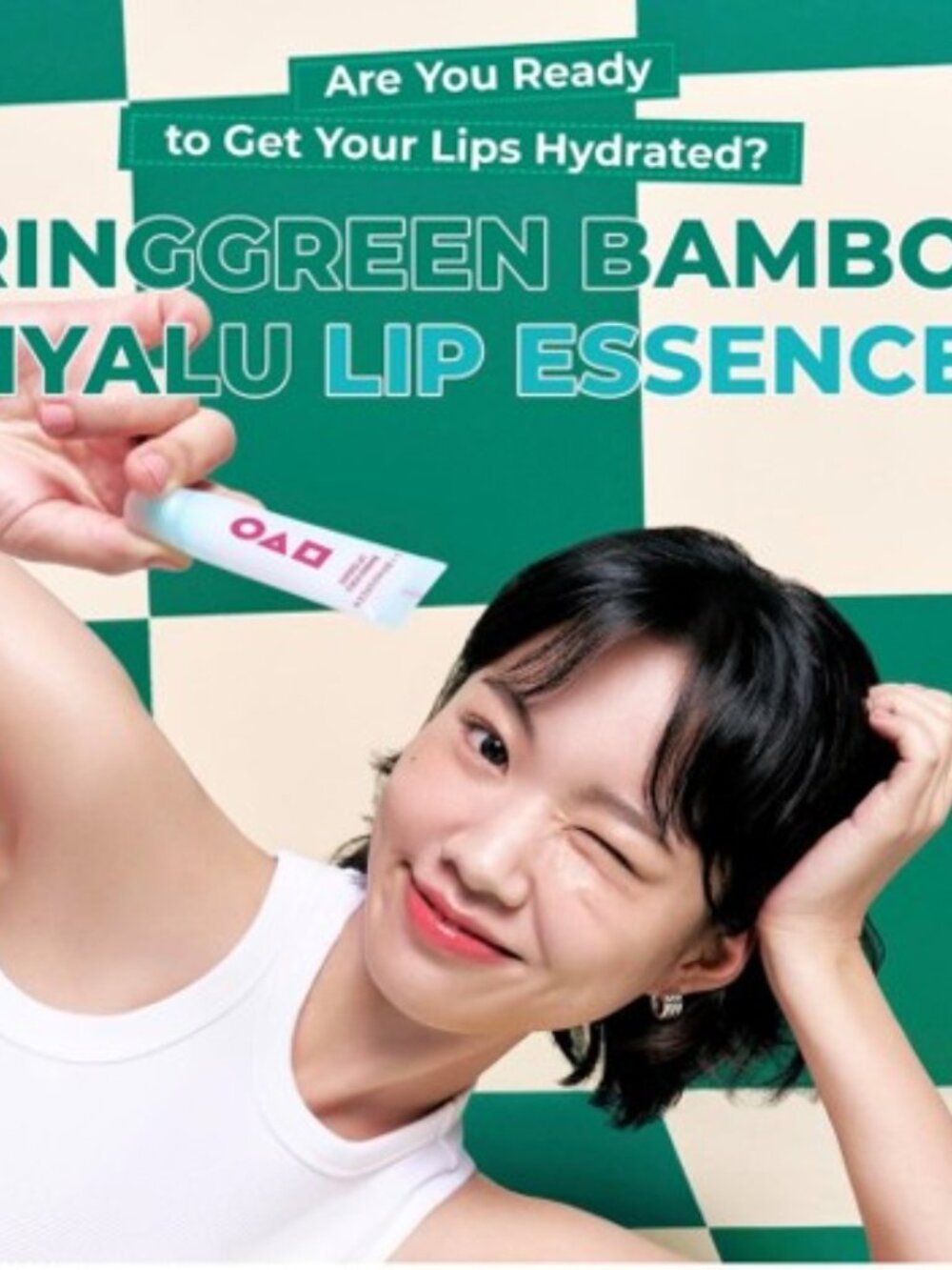 BringGreen x Squid Game Bamboo Hyalu Lip Essence 2 Pack NIP - Picture 2 of 4